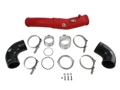 AFE 46-20398-R BladeRunner 2-1/2 IN Aluminum Hot Charge Pipe Red
