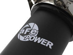 AFE 46-20415-B BladeRunner Aluminum Hot and Cold Charge Pipe Kit Black w/ Turbo Muffler Delete