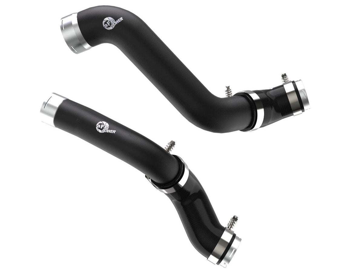 AFE 46-20424-B BladeRunner Aluminum Hot and Cold Charge Pipe Kit Black