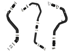 AFE 46-20474-B BladeRunner Aluminum Hot and Cold Charge Pipe Kit Black