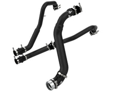 AFE 46-20474-B BladeRunner Aluminum Hot and Cold Charge Pipe Kit Black