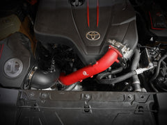AFE 46-20488-R BladeRunner 2-3/4 IN Aluminum Hot Charge Pipe Red