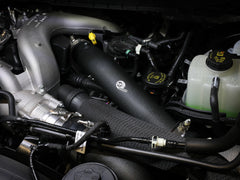 aFe POWER Hot Charge Pipe BladeRunner 3 IN Aluminum Hot Charge Pipe Black aFe 46-20738-B