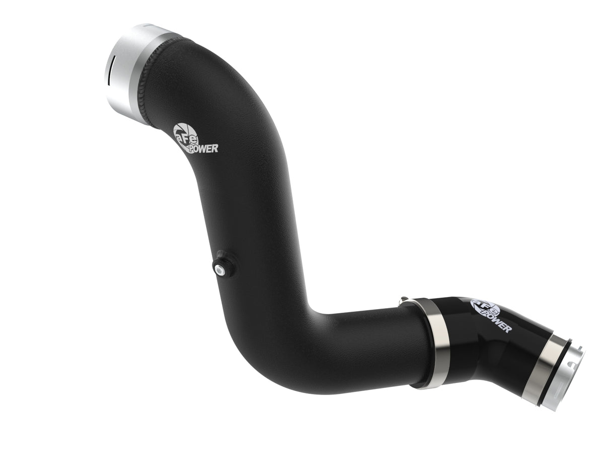 aFe POWER Cold Charge Pipe BladeRunner 3 IN Aluminum Cold Charge Pipe Black S 46-20749-B