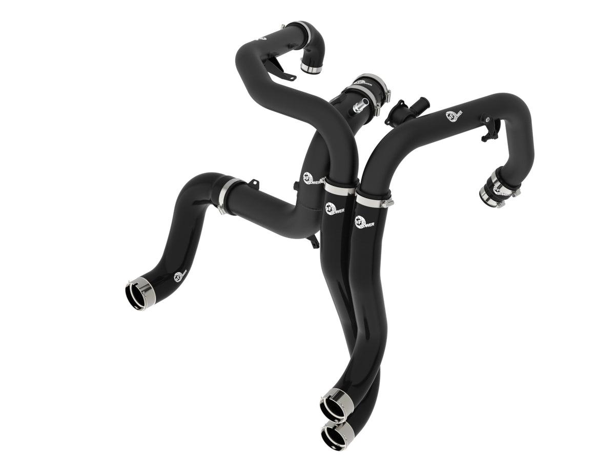 aFe POWER Charge Pipe Kit BladeRunner 2-1/4 IN & 3 IN Aluminum Hot and Cold C 46-20754-B