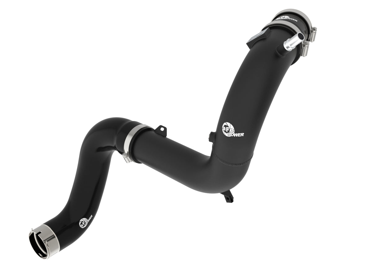 aFe POWER Cold Charge Pipe BladeRunner 3 IN Aluminum Cold Charge Pipe Black S 46-20759-B