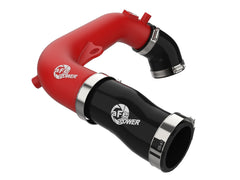 aFe POWER Hot Charge Pipe BladeRunner 2-1/2 IN Aluminum Hot Charge Pipe Red S 46-20778-R