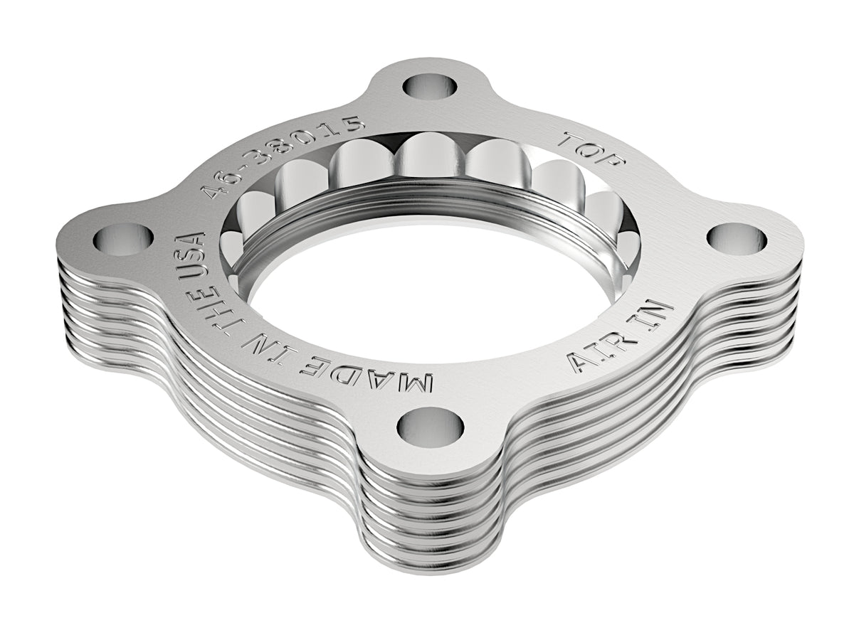 aFe POWER Throttle Body Spacer Silver Bullet Throttle Body Spacer Kit The Ser 46-38015