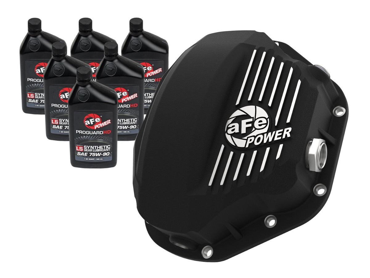 aFe Power Dodge, Ford (5.9, 6.0, 7.3) Differential Cover PN. 46-70032-WL