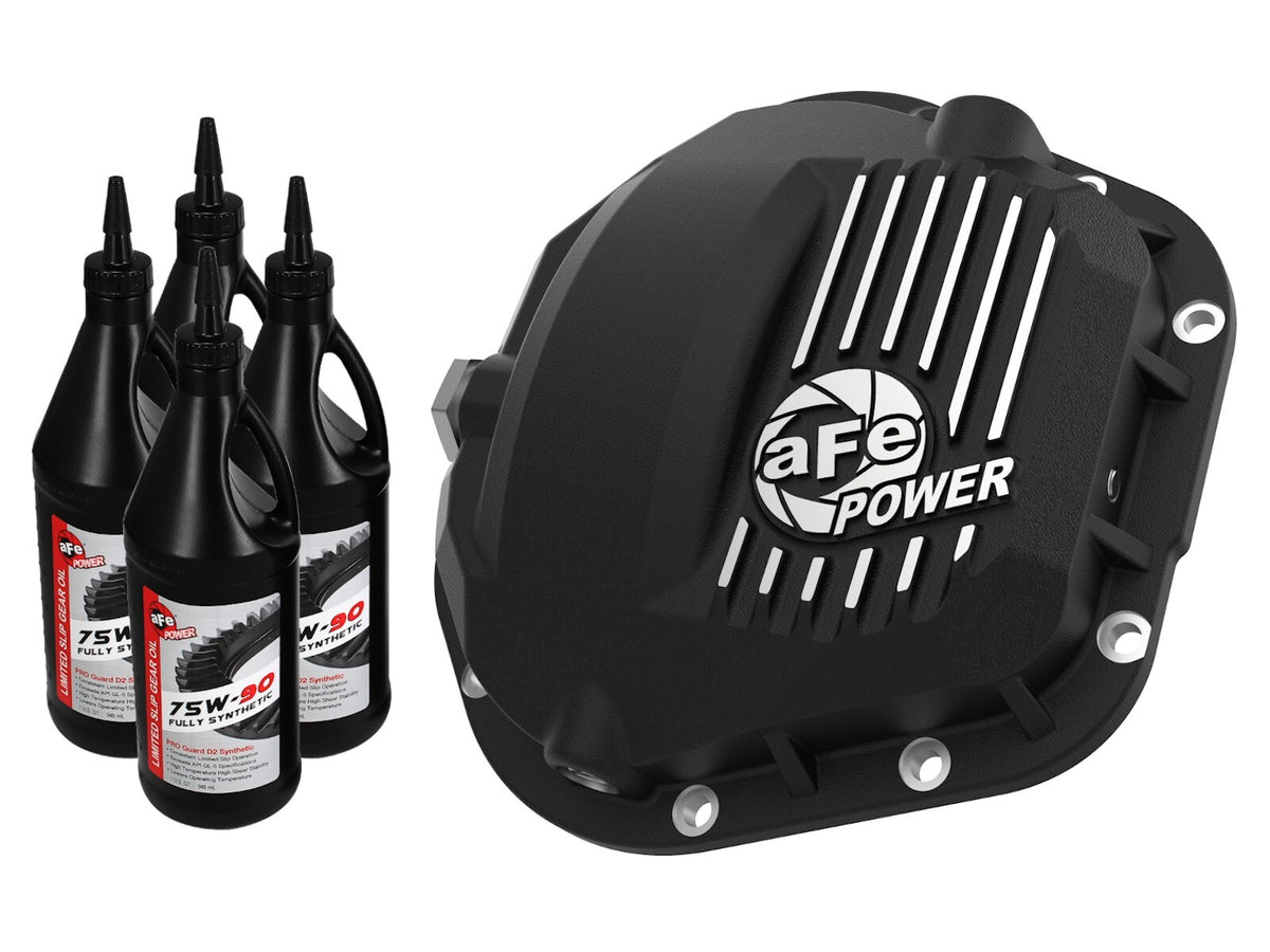 aFe Power Ford (6.0, 6.2, 6.4, 6.7, 7.3) Differential Cover PN. 46-70082-WL