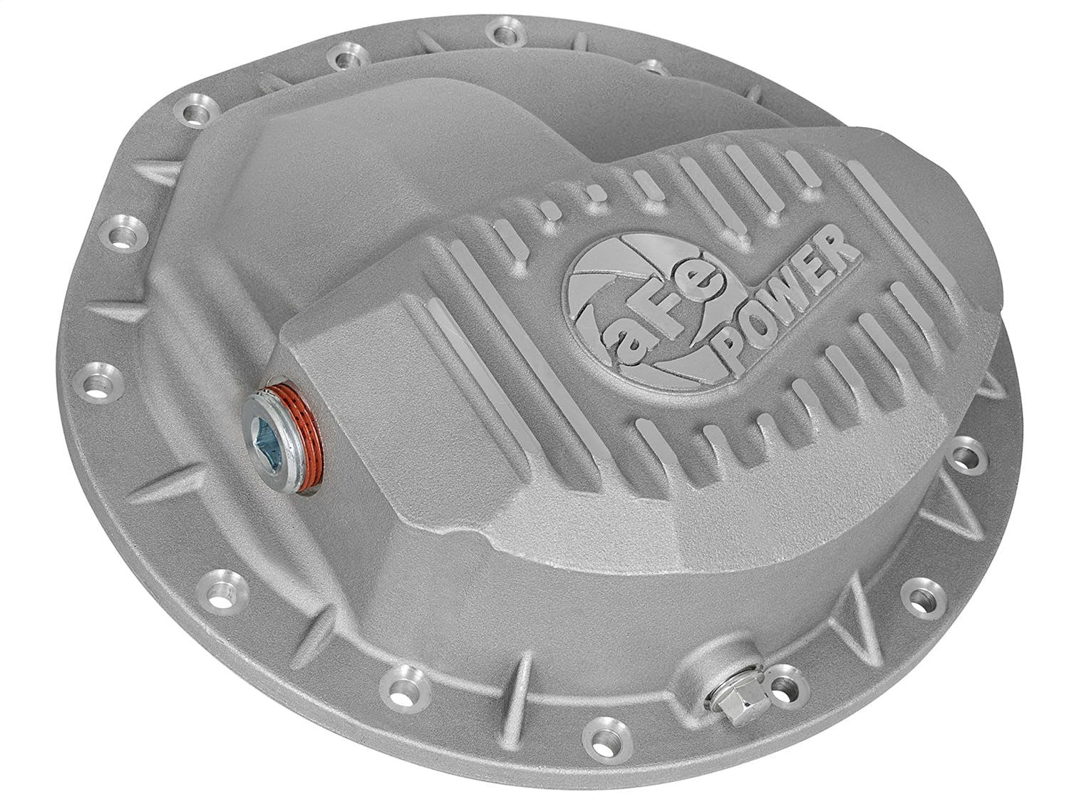 AFE 46-70360 Street Series Rear Differential Cover Raw w/Machined Fins