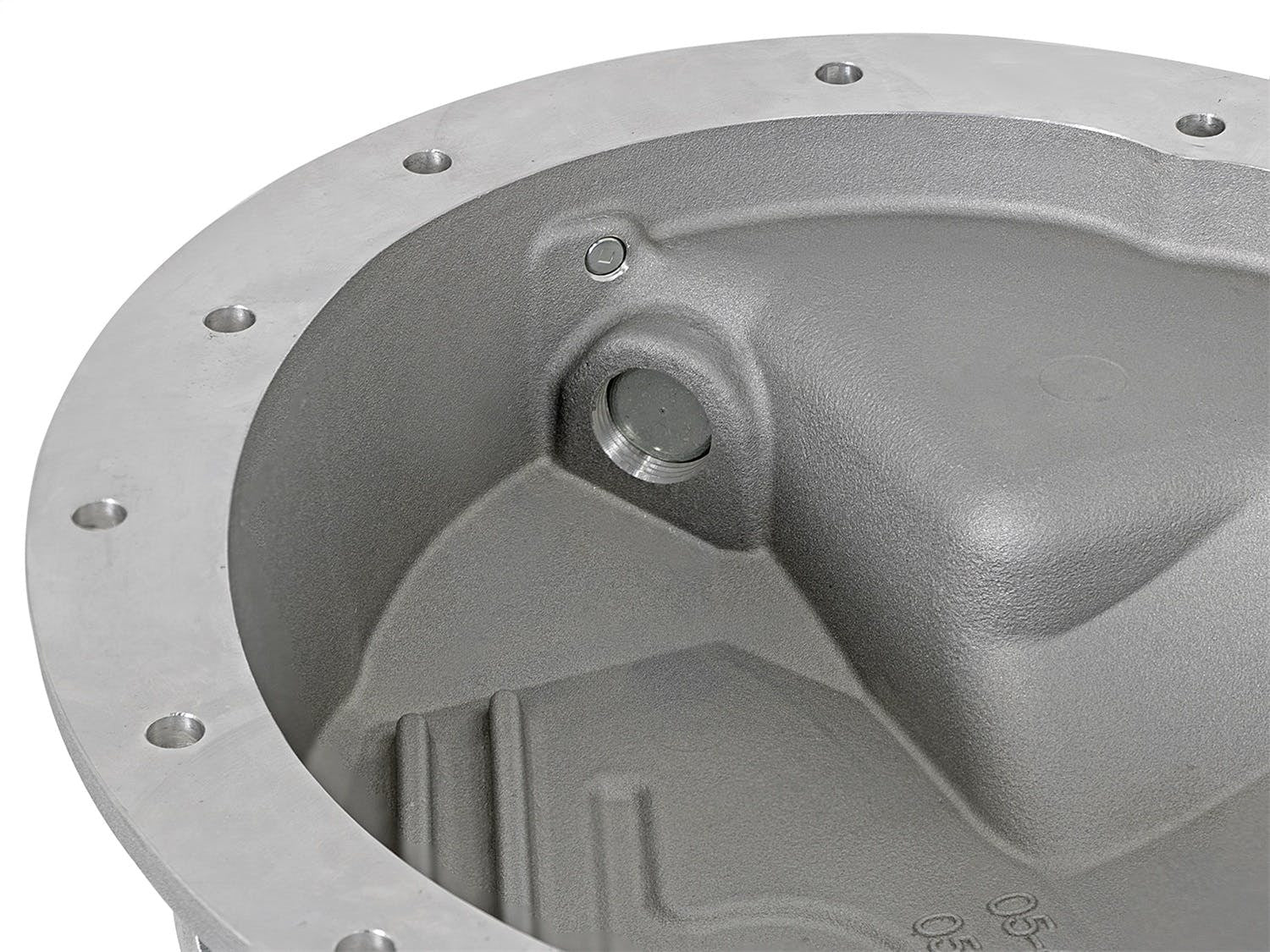 AFE 46-70360 Street Series Rear Differential Cover Raw w/Machined Fins