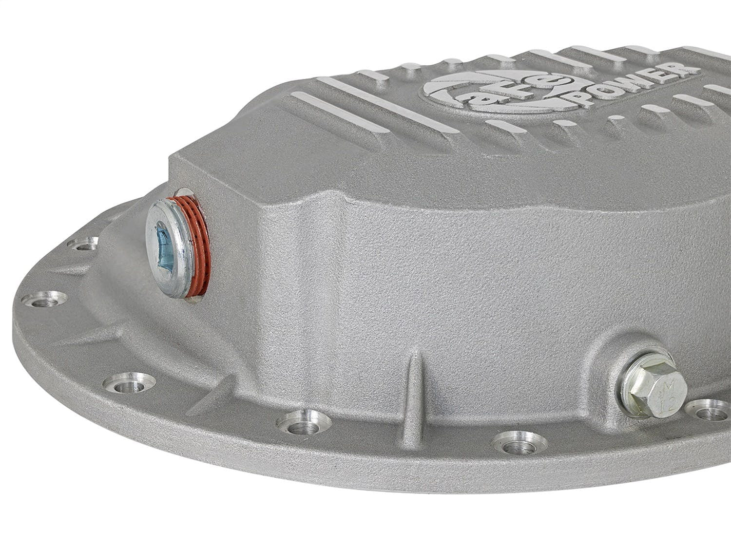 AFE 46-70360 Street Series Rear Differential Cover Raw w/Machined Fins