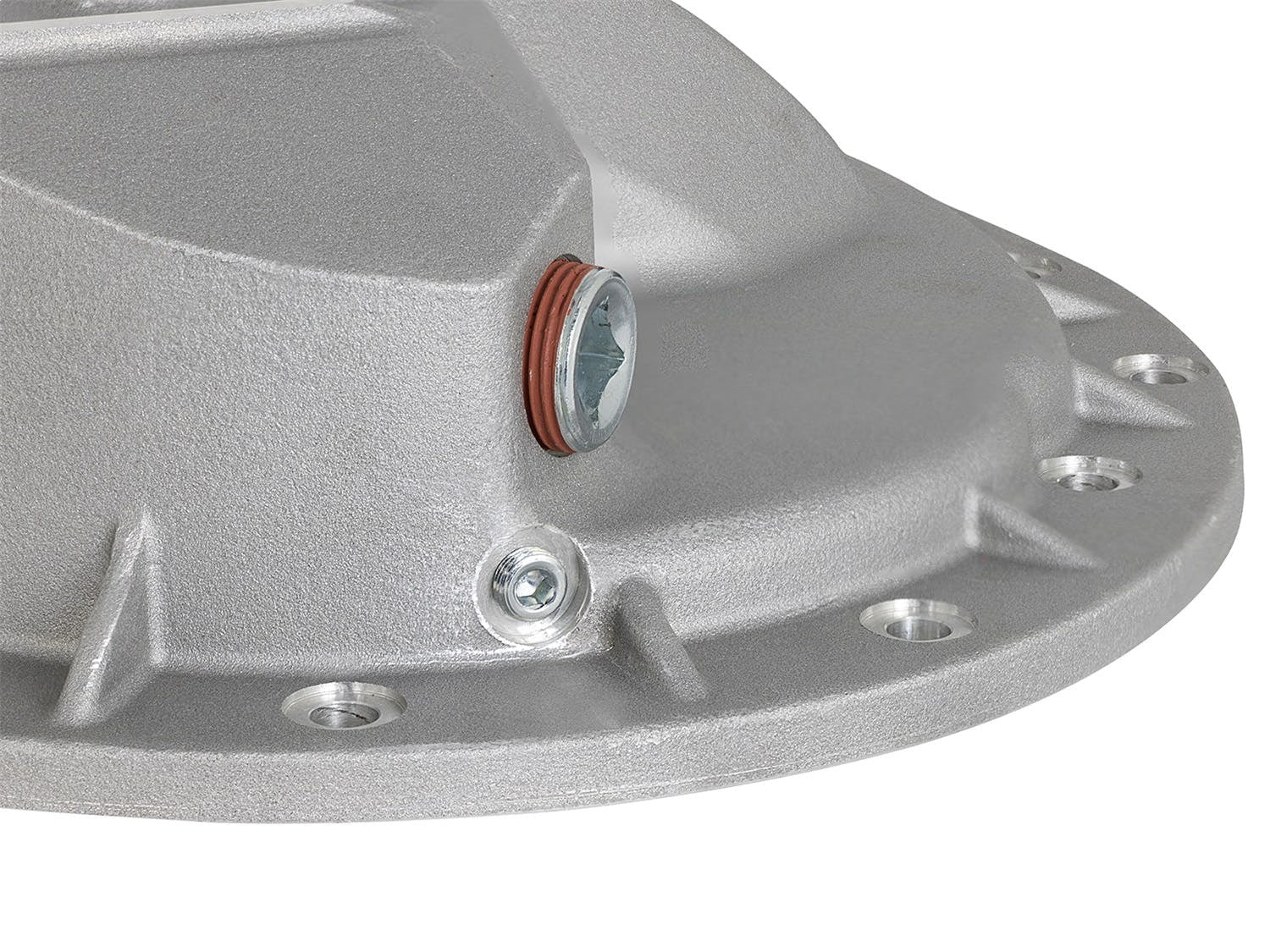 AFE 46-70360 Street Series Rear Differential Cover Raw w/Machined Fins