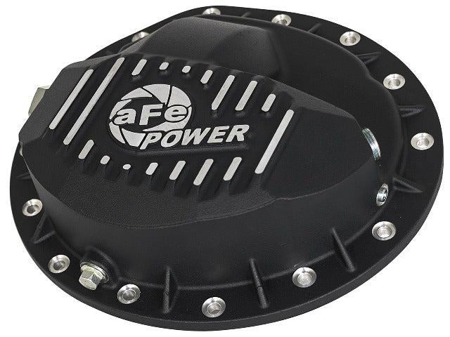 AFE 46-70362 Pro Series Rear Differential Cover Black w/Machined Fins
