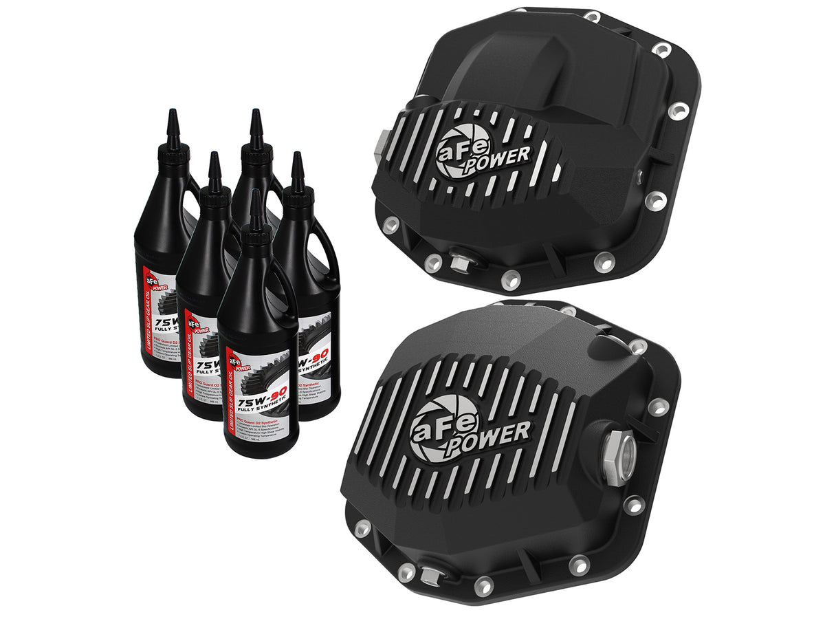 aFe Power 18-24 Jeep Wrangler (2.0, 3.6) Differential Cover PN. 46-7100AB