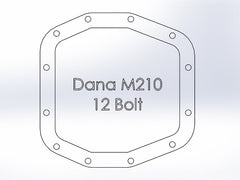 AFE 46-71030B Pro Series Front Differential Cover Black (Dana M210)