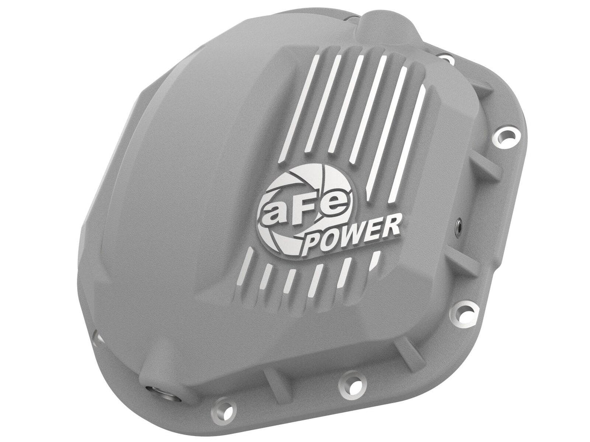 AFE 46-71100A Street Series Dana 60 Front Differential Cover Raw w/ Machined Fins