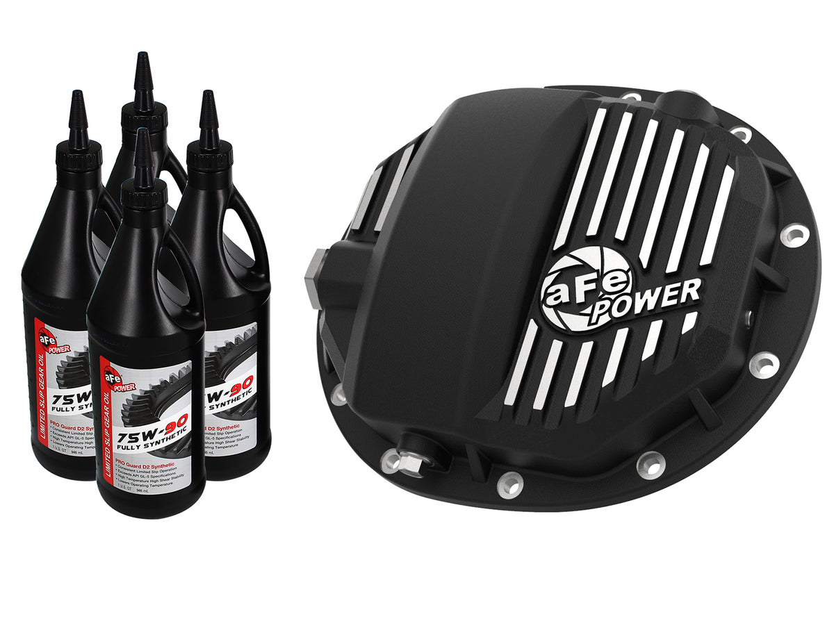 aFe Power Cadillac, Chevrolet, GMC (2.7, 3.0, 4.3, 5.3, 6.0, 6.2) Differential Cover PN. 46-71121B