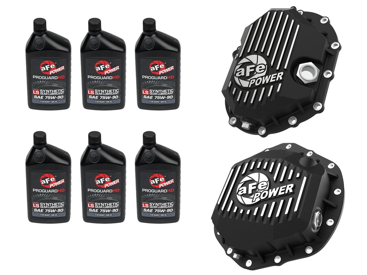 aFe Power Chevrolet, GMC (6.6 - 4WD) Differential Cover PN. 46-7708AB