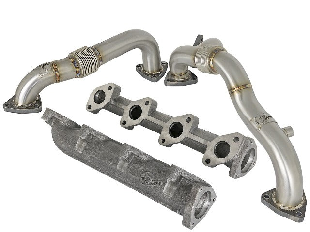 AFE 48-33016-PK BladeRunner Exhaust Manifold And Up-Pipe Kit