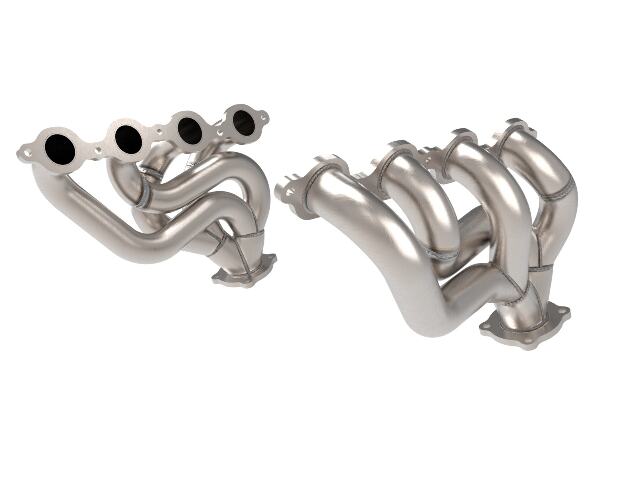 AFE 48-34144 Twisted Steel 1-3/4 IN 304 Stainless Steel Shorty Headers