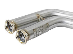 AFE 48-36324 Twisted Steel 2-1/2 IN 304 Stainless Steel X-Pipe