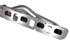 AFE 48-38031 Twisted Steel 1-7/8 IN to 2-3/4 IN 304 Stainless Headers w/ Raw Finish