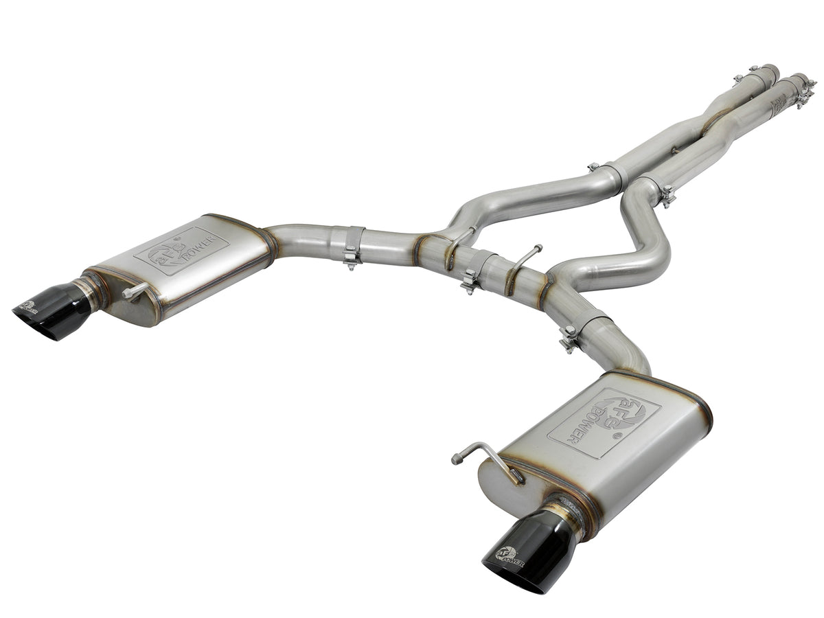 aFe Power 15-17 Ford Mustang GT (3.7, 5.0) Exhaust System Kit PN. 49-33072-1B