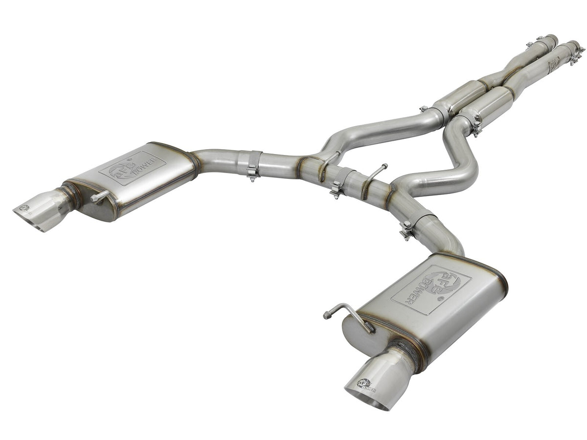 aFe Power 15-17 Ford Mustang (3.7, 5.0) Exhaust System Kit PN. 49-33087-P