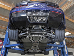 AFE 49-34056-1C MACH Force-Xp 304 Stainless Steel Axle-Back Exhaust System w/ Carbon Fiber Tips