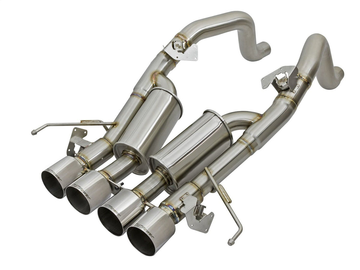 AFE 49-34056-P MACHForce XP Axle-Back Exhaust System
