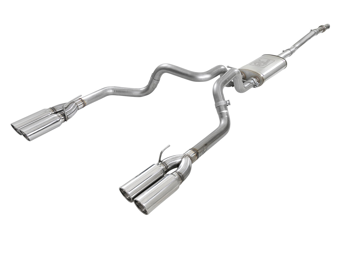 aFe Power Chevrolet, GMC (Crew Cab Pickup/Extended Cab Pickup - 5.3) Exhaust System Kit PN. 49-34105-P