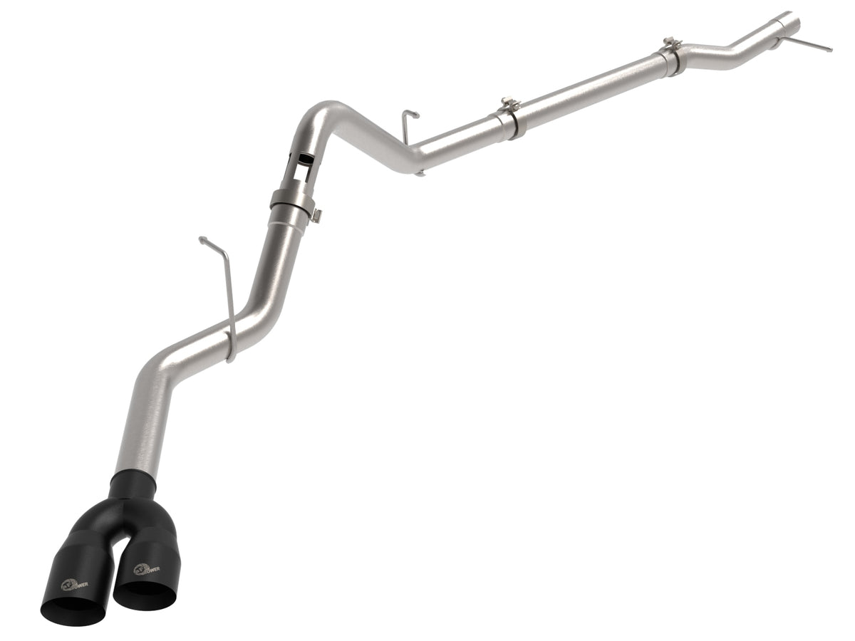 aFe POWER DPF-Back Exhaust Rebel XD Series 3 IN 304 Stainless Steel DPF-Back 49-34145-B