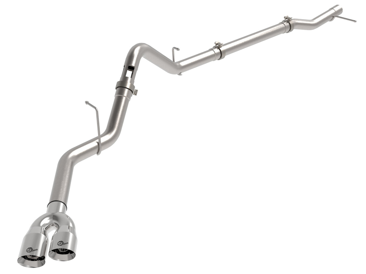 aFe POWER DPF-Back Exhaust Rebel XD Series 3 IN 304 Stainless Steel DPF-Back 49-34145-P