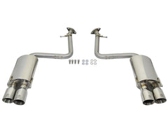 AFE 49-36037-P Takeda 2in Stainless Steel Axle-Back Exhaust Sys w/Polished Tips