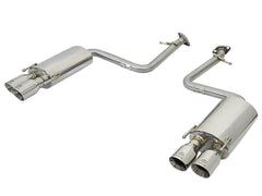 AFE 49-36037-P Takeda 2in Stainless Steel Axle-Back Exhaust Sys w/Polished Tips