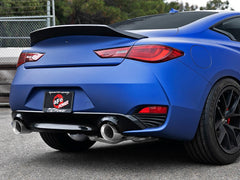 AFE 49-36133NM-P Takeda 2-1/2 IN 304 Stainless Steel Axle-Back Exhaust System w/ Polished Tips