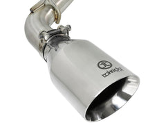 AFE 49-36133NM-P Takeda 2-1/2 IN 304 Stainless Steel Axle-Back Exhaust System w/ Polished Tips