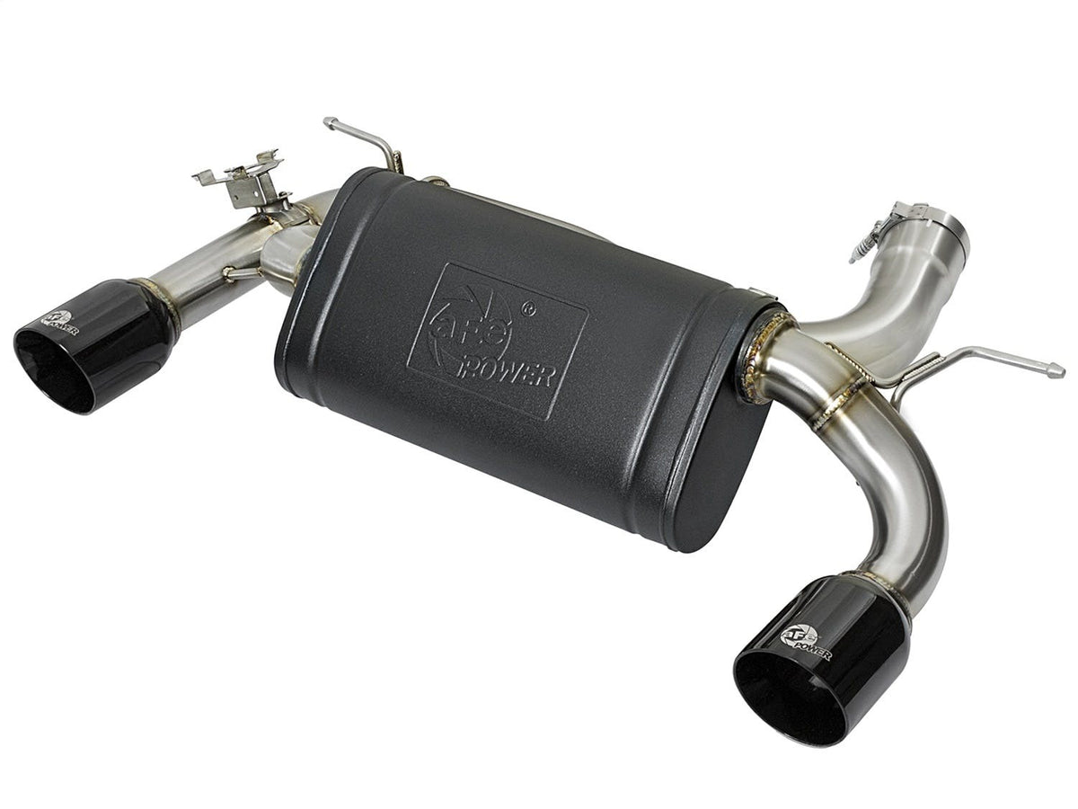 AFE 49-36335-B MACH Force-Xp Axle-Back Stainless Steel Exhaust System w/Black Tip