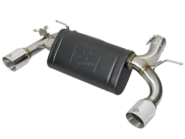 AFE 49-36335-P MACH Force-Xp Axle-Back Stainless Steel Exhaust System w/Polished Tips