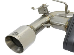 AFE 49-36336-P MACH Force-Xp Axle-Back Stainless Steel Exhaust System w/Polished Tips