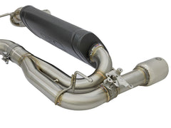 AFE 49-36336-P MACH Force-Xp Axle-Back Stainless Steel Exhaust System w/Polished Tips