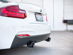 AFE 49-36348-B MACH Force-XP 3 IN to 2-1/2 IN 304 Stainless Steel Axle-Back Exhaust Black
