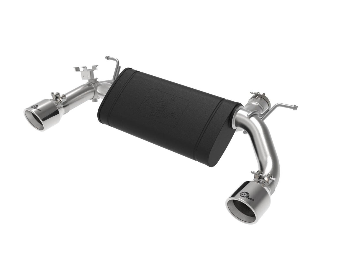 AFE 49-36348-P MACH Force-XP 3 IN to 2-1/2 IN 304 Stainless Steel Axle-Back Exhaust Polished