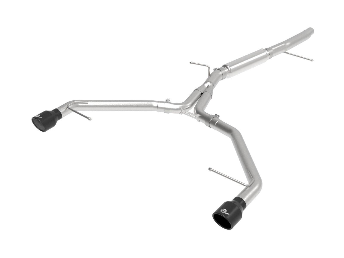 AFE 49-36419-B MACH Force-Xp 3 IN to 2-1/2 IN Stainless Steel Axle-Back Exhaust System Black