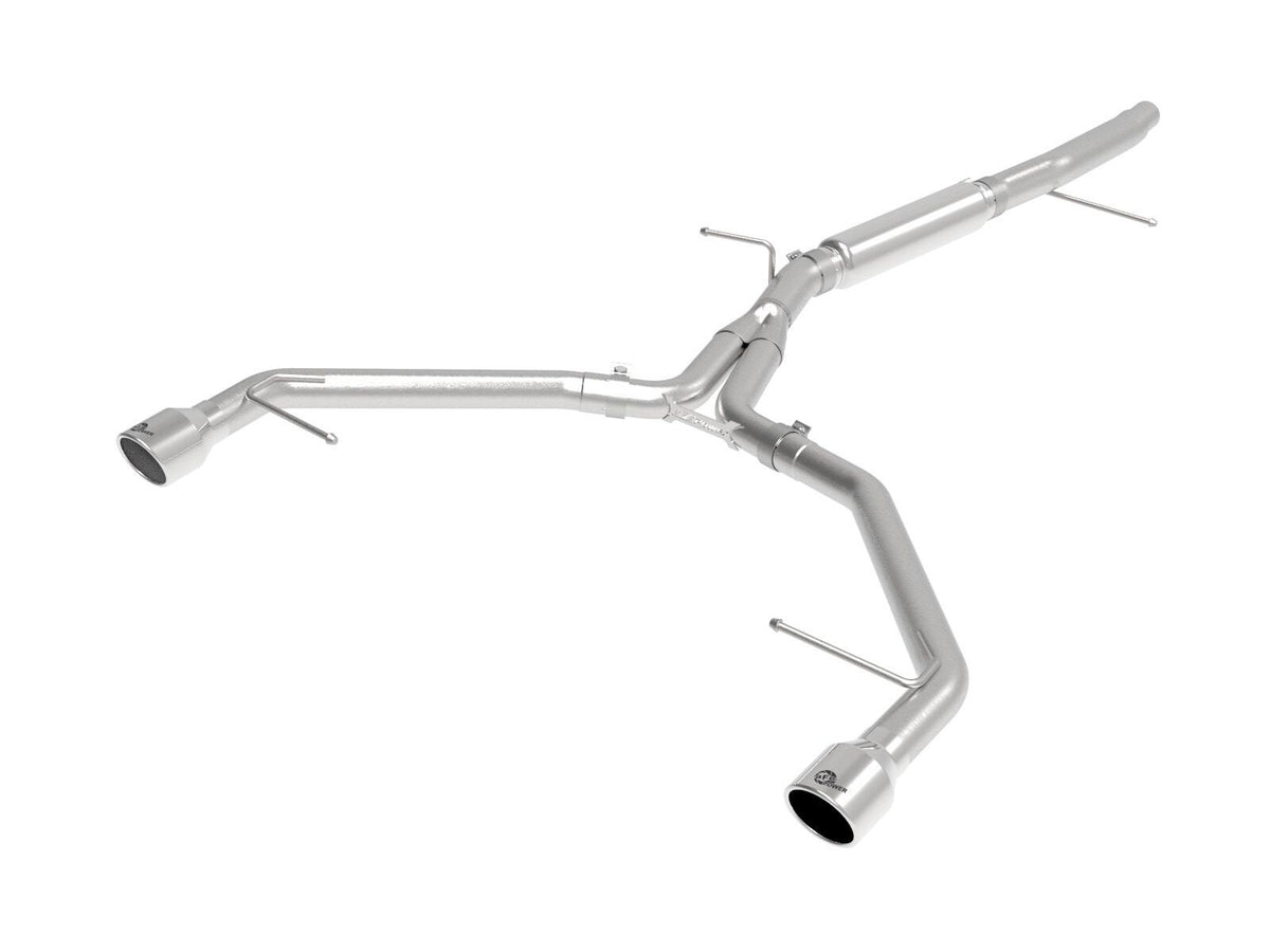 AFE 49-36419-P MACH Force-Xp 3 IN to 2-1/2 IN Stainless Steel Axle-Back Exhaust System Polished