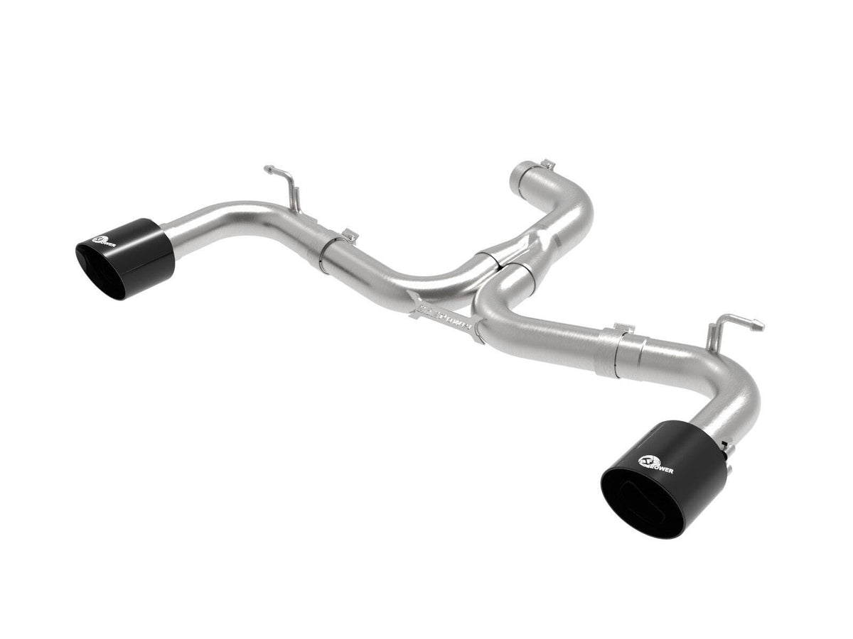 AFE 49-36421-B MACH Force-Xp 3 IN to 2-1/2 IN Stainless Steel Axle-Back Exhaust System Black