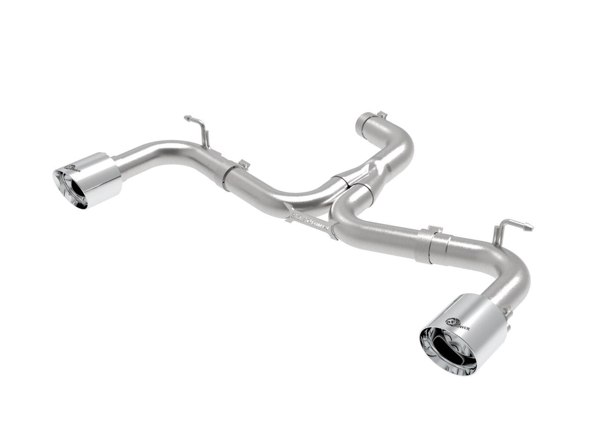 AFE 49-36421-P MACH Force-Xp 3 IN to 2-1/2 IN Stainless Steel Axle-Back Exhaust System Polished