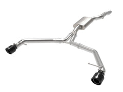 AFE 49-36437-B MACH Force-Xp 3 IN to 2-1/2 IN Stainless Steel Axle-Back Exhaust w/ Black Tip
